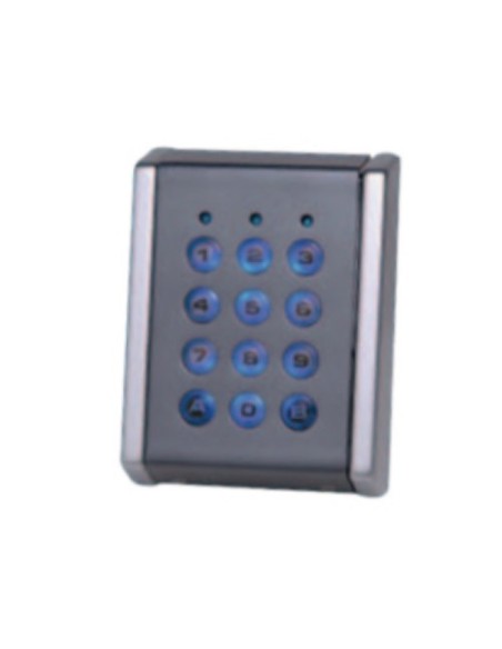 Acheter XPR LCS-RS-72C XPR. Clavier métallique en saillie compatible avec le boîtier WS4 en aluminium moulé gris et touches en p