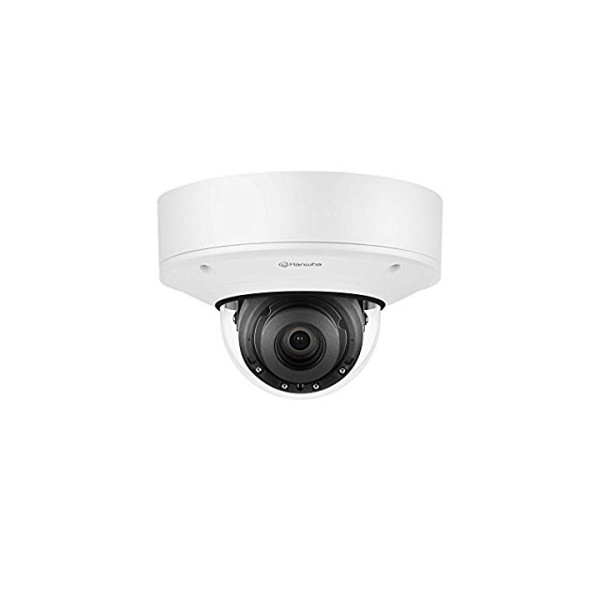 Visão Hanwha PNV-A9081R HANWHA Vision. Mini-cúpula 8MPX Motor óptico óptico 4.5-10 mm IR 30M P-IRIS WDR AIA AIA Avançado Analyti