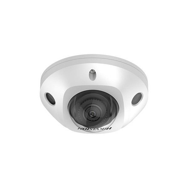 Comprare HIKVISION PRO DS-2CD2546G2-IS 2.8 HIKPRO. Telecamera mini-dome IP 4Mpx ottica fissa 2.8mm IR 30 m WDR Acusense microfon