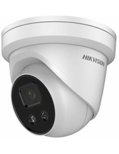 Acquistare HIKVISION PRO DS-2CD2386G2-ISU/SL2 HIKPRO. Mini-dome IP 8Mpx IR 30 m ottica fissa 2.8mm allarme con luce stroboscopic