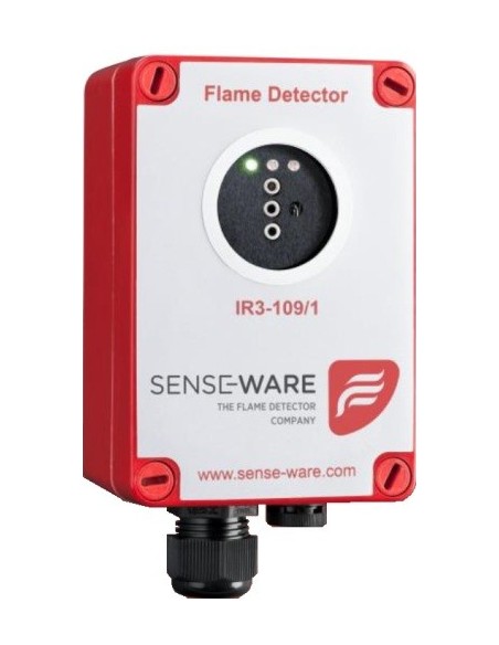 Senseware FF968 Senseware. Detector de chamas IR³ (infravermelho triplo) para zonas de segurança intrínsecas