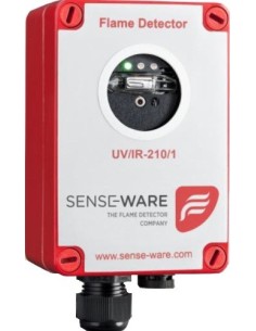 Senseware FF978 Senseware. Detector de chama de dupla tecnologia UV / IR para zonas de segurança intrínsecas