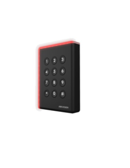 Acheter HIKVISION BASIC DS-K1108AMK HIKBASIC. Clavier avec lecteur Mifare IP65, communique via RS485 ou Wiegand (26/34)