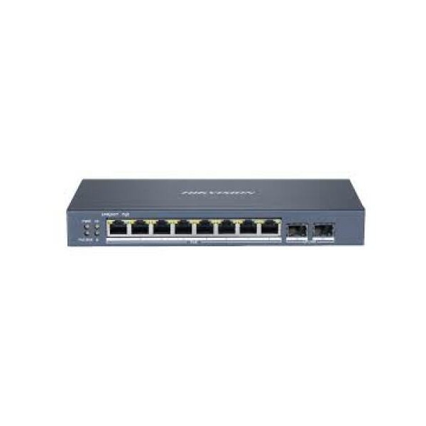Acheter HIKVISION BASIC DS-3E1510P-SI HIKBASIC. Switch PoE à 8 ports cuivre 10/100/1000 (8 ports PoE+ at/af étendu 300