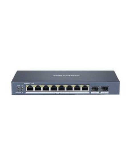 Acheter HIKVISION BASIC DS-3E1510P-SI HIKBASIC. Switch PoE à 8 ports cuivre 10/100/1000 (8 ports PoE+ at/af étendu 300