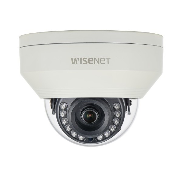 Acquista HANWHA VISION HCV-7010R HANWHA VISION. Telecamera mini-dome AHD e analogica 4MP con ottica fissa 2.8mm IR 20 m WDR IP66