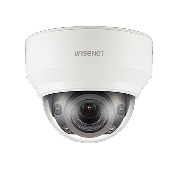 Hanwha Vision XND-8080R HANWHA Vision. Mini-Dome 5MPX câmera de ótica motorizada 3.9-9.4mm Vá 30m com ICR WDR H.265 Wisestream 