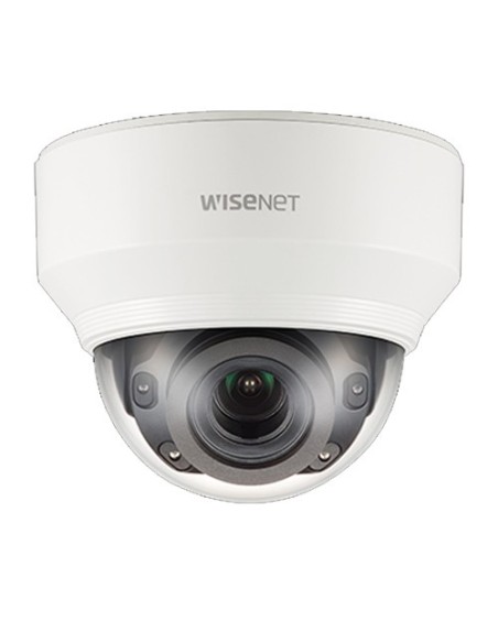 Hanwha Vision XND-8080R HANWHA Vision. Mini-Dome 5MPX câmera de ótica motorizada 3.9-9.4mm Vá 30m com ICR WDR H.265 Wisestream 
