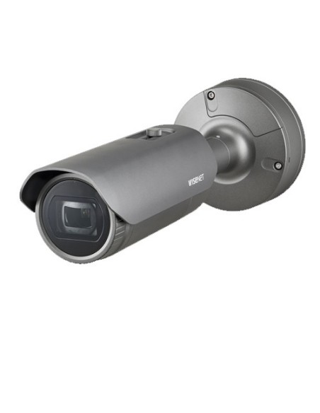 Visão de Hanwha XNO-6085R HANWHA Vision. Câmera de 2MPx motorizada iptic ip ip 2mpx 4.1-16.4mm Vá 70m WDR 150dB IP66 Nema4x IK10