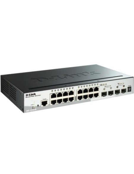 Acquistare D-LINK DGS-1510-20 D-LINK. Switch con 16 porte in rame 10/100/1000 + 2 SFP 1000 + 2 SFP 10Gbps. Layer 3 gestibile. St