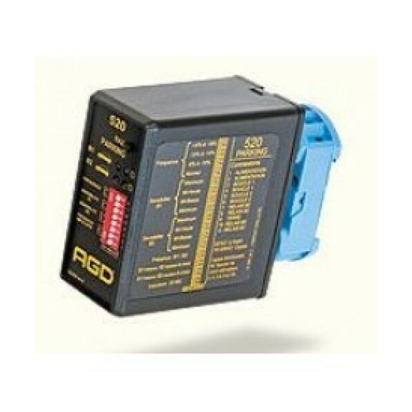 OEM Kit AGD520P3 Casmar. O estacionamento de analisador de loop indutivo de 2 canais com soquete (não inclui cabo preparado).