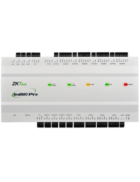 ZKTECO INBIO-PRO260 ZKTECO. O controlador de etiquetas verdes Bio série de 2 portas não inclui caixa ou fonte