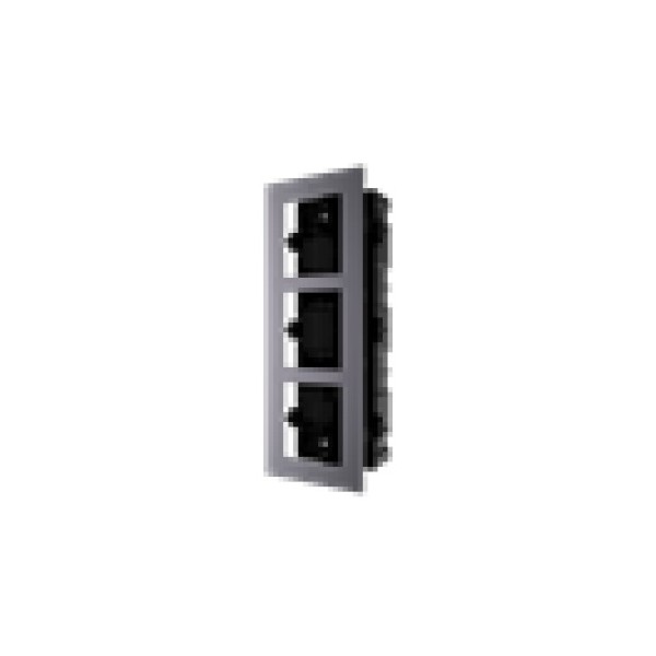Acheter HIKVISION BASIC DS-KD-ACF3 HIKBASIC. Cadre d’encastrement à 3 modules pour vidéophones modulaires Hikvision