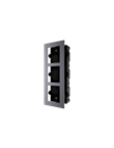 Acheter HIKVISION BASIC DS-KD-ACF3 HIKBASIC. Cadre d’encastrement à 3 modules pour vidéophones modulaires Hikvision