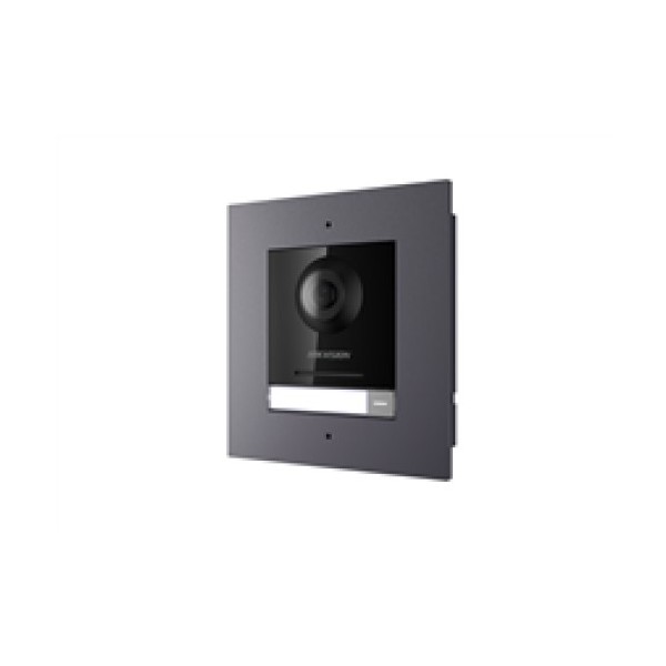 Acheter HIKVISION BASIC DS-KD8003-IME1/FLUSH HIKBASIC. Module principal de visiophone IP modulable d’extérieur à 1 bouton d’appe