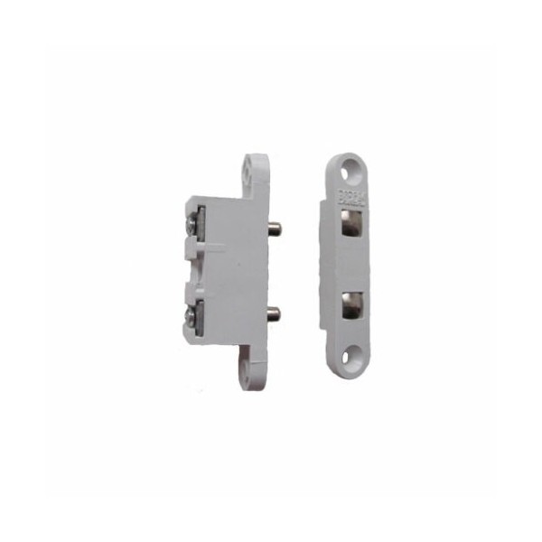 Dorcas 2c Dorcas. Penas de plástico branco para abraçar. Corrente máxima 2 a