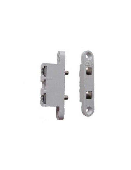 Dorcas 2c Dorcas. Penas de plástico branco para abraçar. Corrente máxima 2 a