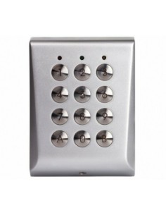 Xpr vkp xpr. Teclado anti-vandálaco de superfície metálica