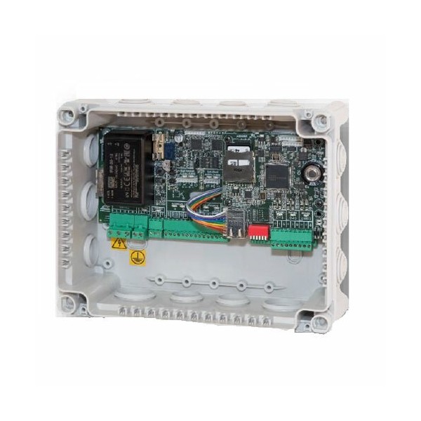 DesSICO A2004FC DESICO. Controlador de acesso à nuvem para 2 portas com fonte de alimentação e caixa de plástico IP65.
