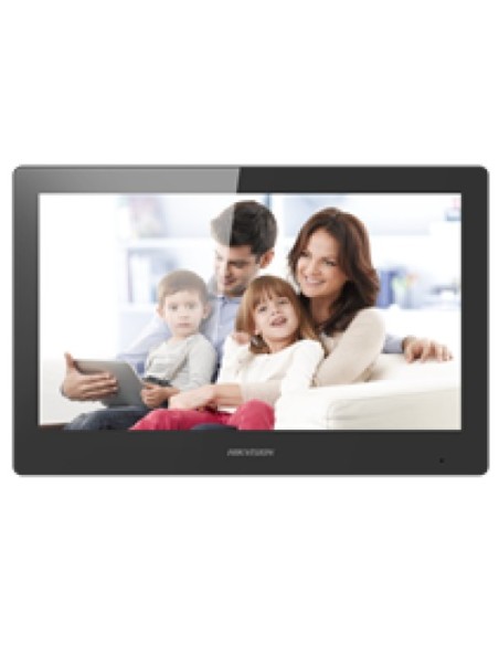 Acheter HIKVISION BASIC DS-KH8520-WTE1 HIKBASIC. Console intérieure IP avec écran tactile de 10" pour interphones vidéo IP. Wi‑F