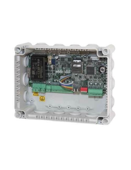 Dessica a2003fb desSICO. Controlador de acesso para 2 portas com carregador de bateria de fonte de alimentação até 7 ah (Bater