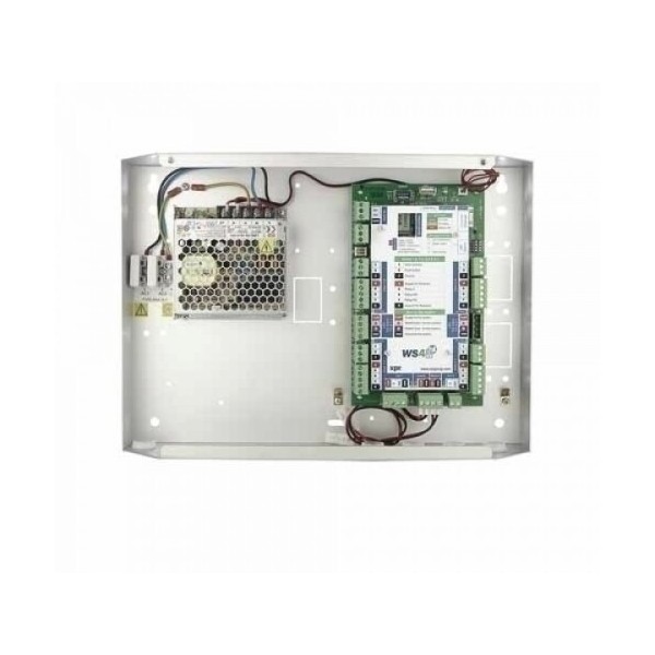 XPR WS4-4D XPR. Controlador de 4 portas / leitores com Webserver incorporado. Inclui uma caixa e fonte de alimentação.