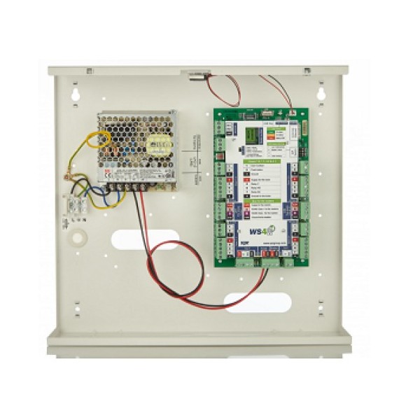 Xpr ws4-2d xpr. Controlador de 2 portas / leitores com Webserver incorporado. Inclui uma caixa e fonte de alimentação.