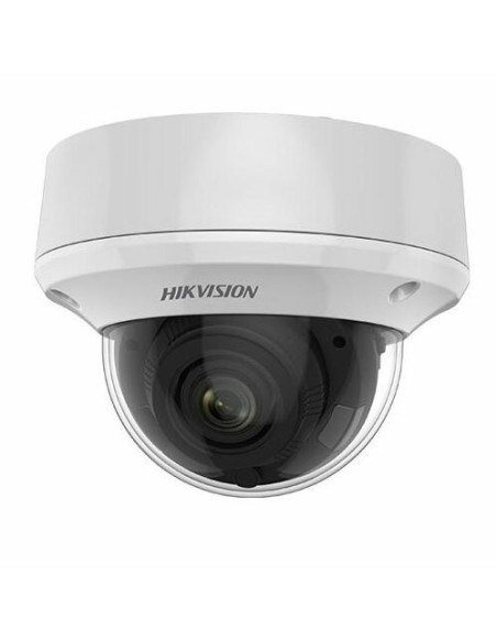 Valor Hikvision DS-2CE5AU1T-Avpit3ZF Hikvalue. Câmera Mini-Dome HD-TVI AHD HD-CVI e Ótica Motorizada 8MPX analógica 2.7-13.5mm 