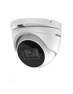 Hikvision Pro DS-2CE79U7T-AIT3ZF HIKPRO. Câmera Mini-Dome HD-TVI AHD HD-CVI e Ótica Motorizada 8MPX analógica 2.7-13.5mm Exir
