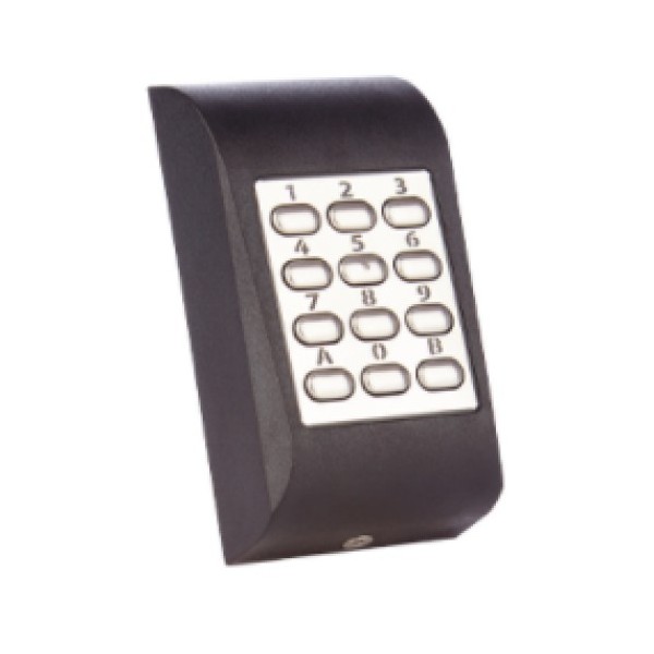 XPR MTPADPBK-EH-SA XPR. Teclado e proximidade autônomo e proximidade em 125 kHz Até 1.000 códigos. Mini alcance. Alojamento de A