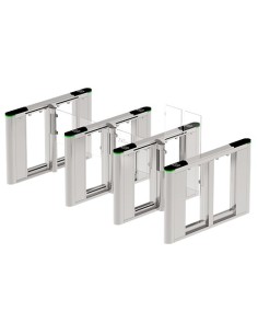 Acquista ZKTECO SBTL8000 ZKTECO. Corridoio motorizzato tipo barriera a battente con mobile destro e sinistro modulare.