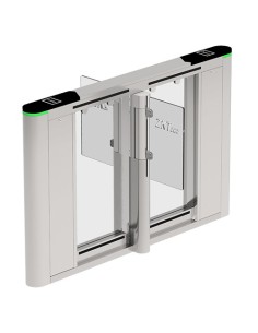 Acheter ZKTECO SBTL8200 ZKTECO. Couloir motorisé de type barrière oscillante centrale à deux vantaux, modulaire.