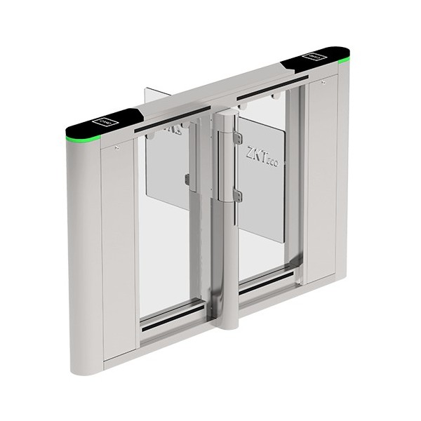 Acquistare ZKTECO SBTL8200 ZKTECO. Corridoio motorizzato modulare con barriera a battente centrale a due ante.