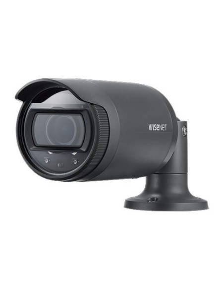 Visão de Hanwha LNO-6072R HANWHA Vision. 2mpx Bala Câmera IP IR 30 M Varifocal Otica WDR 120dB IP66 NDA compatível PoE