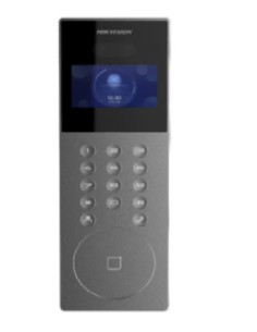 Hikvision Basic DS-KD9203-E6 Hikbasic. Entrada de vídeo IP Exterior com funções de reconhecimento facial e cartões de Mifare. In
