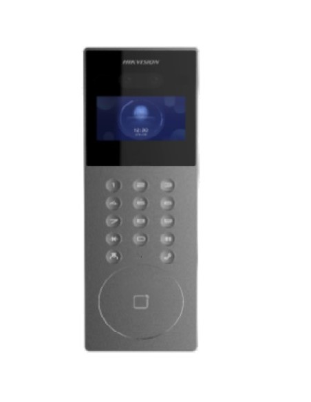 Hikvision Basic DS-KD9203-E6 Hikbasic. Entrada de vídeo IP Exterior com funções de reconhecimento facial e cartões de Mifare. In