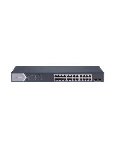 Acheter HIKVISION BASIC DS-3E1526P-SI HIKBASIC. Switch PoE de 24 ports cuivre 10/100/1000 (ports PoE+ at/af étendu 300 m)