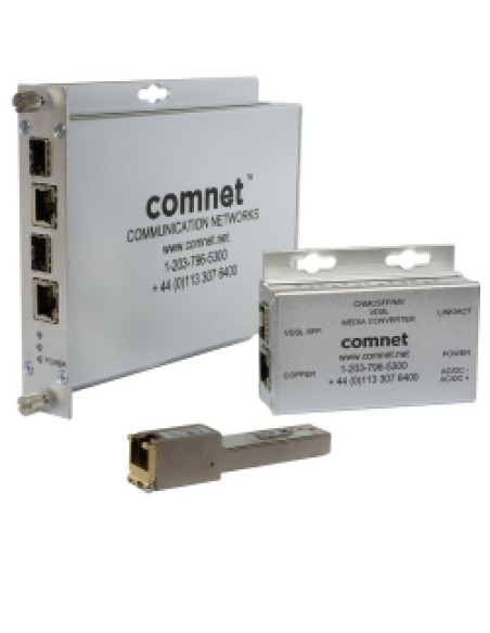 Kaufen COMNET CNMCSFP/MV COMNET. Medienkonverter 10/100/1000 zu VDSL2 (Twisted Pair) über SFP-VDSL[A/B]