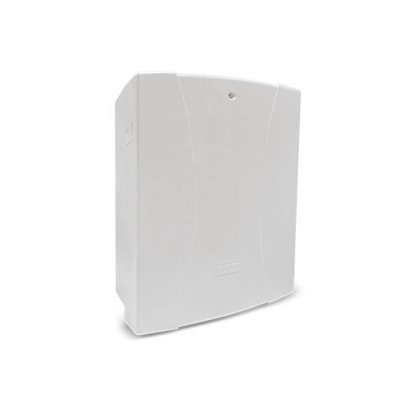 Risco RP432BP2000A Risco. Pequena caixa de plástico com adulteração 2 para luzes de luzes +. (Inclui Plugue de Rede 1CB6155).