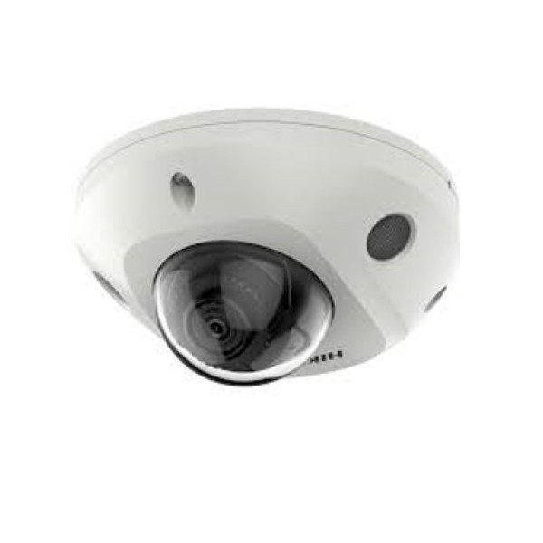 Acheter HIKVISION PRO DS-2CD2543G2-IS 2.8 HIKPRO. Caméra mini-dôme IP 4 Mpx, objectif fixe 2.8mm, IR 30 m, WDR, AcuSense, microp