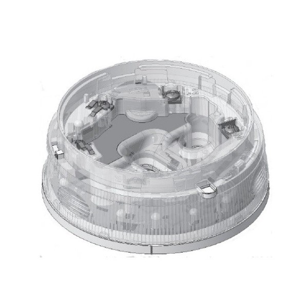 Fireclass FC442AVB Fireclass. Base com sirene e indicador de alarme (VAD) para Sensores Analógicos Série FC460. Classe aberta