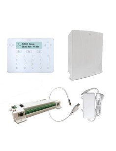 Acheter RISCO KIT-G3-LIGHTSYS-PLUS RISCO. Kit LightSYS+ Grade 3 composé d’une centrale LightSYS+ + boîtier en polycarbonate, ali