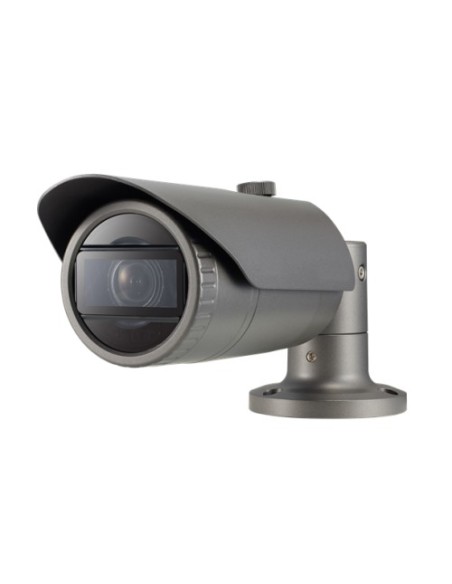 Hanwha Vision Qno-7082R Hanwha Vision. Câmera de 4mpx de 4mpx de Bala iptica 4MPx 3.2-10mm IR 30 m com ICR WDR Nda comp H.265 SD