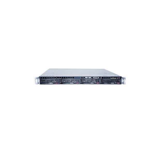 Hanwha Visão 1U-4BAY-SERVER-32TB-HANWHA Vision. Servidor de rack 1u com capacidade de 32TB. RAID-5 24TB. 4 HDD (8TB INC.). 16gb