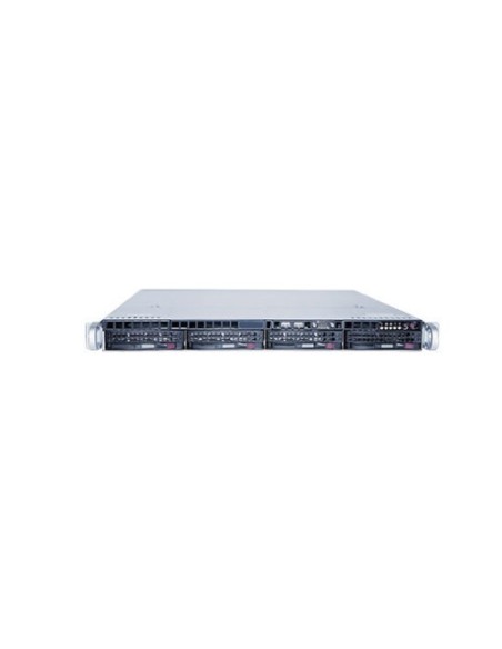 Hanwha Visão 1U-4BAY-SERVER-32TB-HANWHA Vision. Servidor de rack 1u com capacidade de 32TB. RAID-5 24TB. 4 HDD (8TB INC.). 16gb