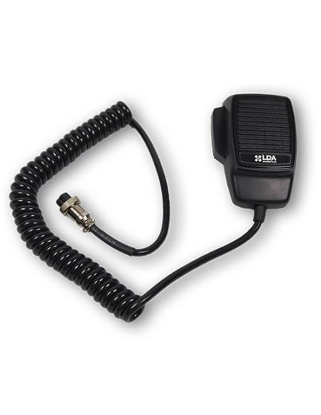 Lda one-ptt lda. Tipo de microfone de mão Pressione para falar (PTT) para um sistema