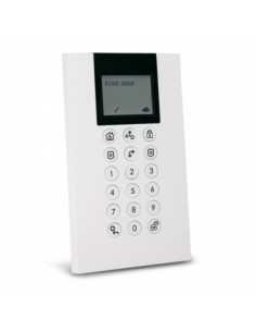 Acheter RISCO RW432KPP800B RISCO. Clavier LCD Panda via radio bidirectionnelle de Grade 2 pour centrale LightSYS 2.