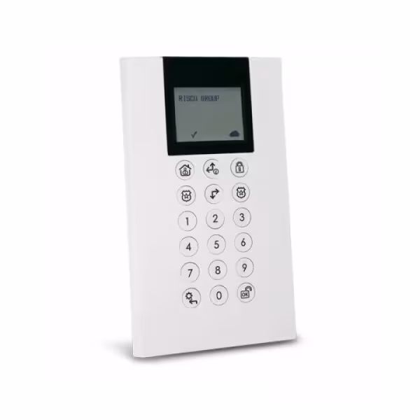 Kaufen RISCO RW432KPP800B RISCO. LCD-Panda-Tastatur über bidirektionalen Funk der Klasse 2 für die LightSYS 2-Zentrale.