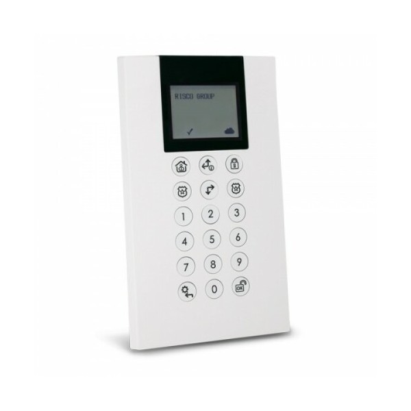 Acquistare RISCO RW432KPP800B RISCO. Tastiera LCD Panda via radio bidirezionale di Grado 2 per centrale LightSYS 2.