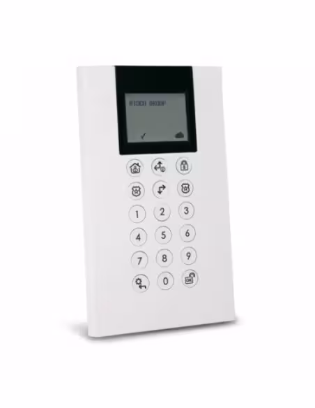 Kaufen RISCO RW432KPP800B RISCO. LCD-Panda-Tastatur über bidirektionalen Funk der Klasse 2 für die LightSYS 2-Zentrale.